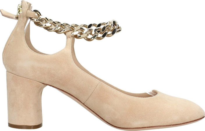 Casadei-Scarpe-con-Tacco-Beige-da-donna