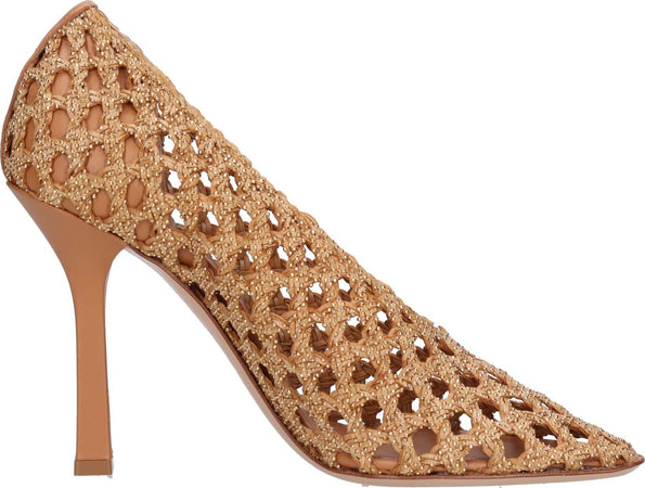 Casadei-Scarpe-con-Tacco-Beige-da-donna