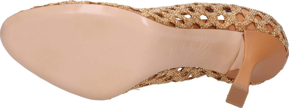 Casadei-Scarpe-con-Tacco-Beige-da-donna