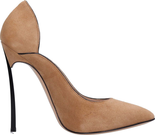 Casadei-Scarpe-con-Tacco-Cammello-da-donna