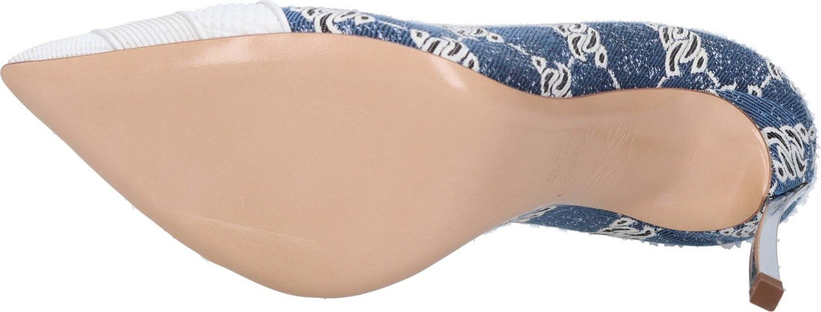 Casadei-Scarpe-con-Tacco-Denim-da-donna