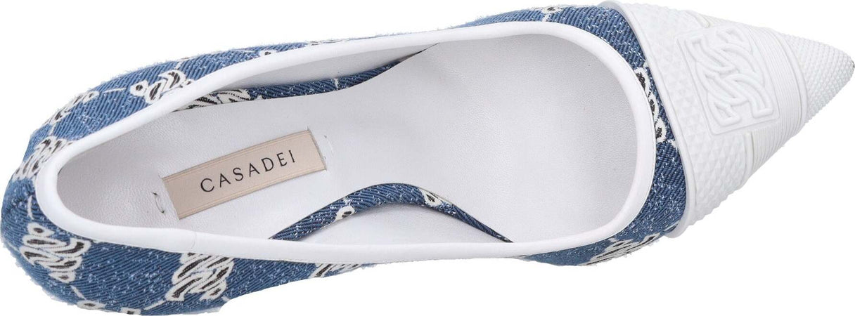Casadei-Scarpe-con-Tacco-Denim-da-donna