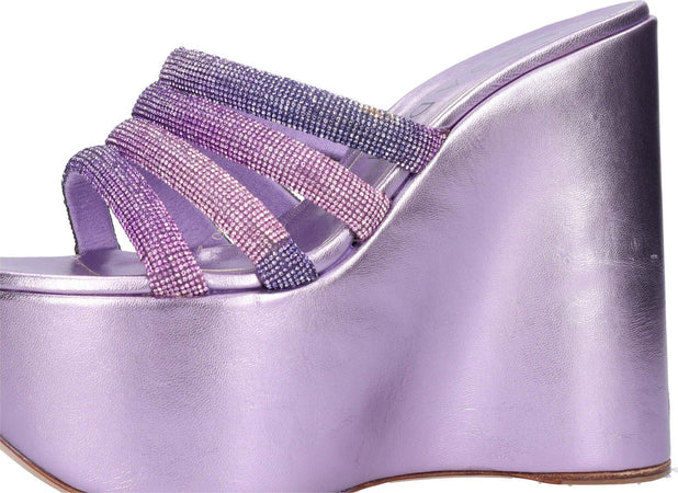 Casadei-Scarpe-con-Tacco-Lilla-da-donna