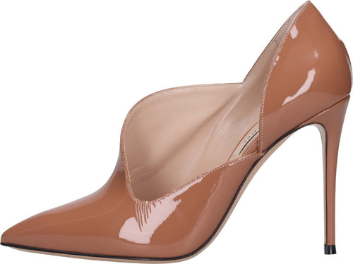 Casadei-Scarpe-con-Tacco-Marrone-da-donna