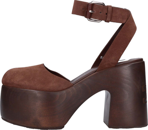 Casadei-Scarpe-con-Tacco-Marrone-da-donna