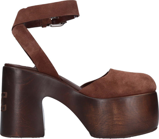 Casadei-Scarpe-con-Tacco-Marrone-da-donna