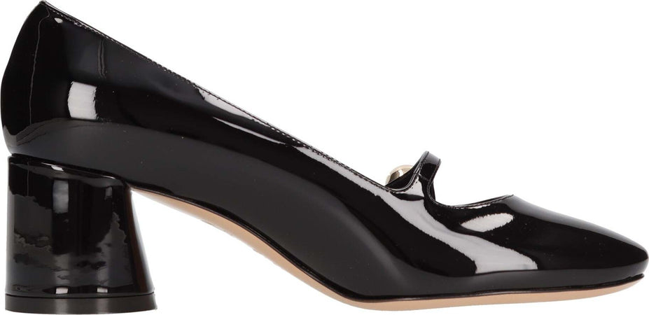 Casadei-Scarpe-con-Tacco-Nero-da-donna