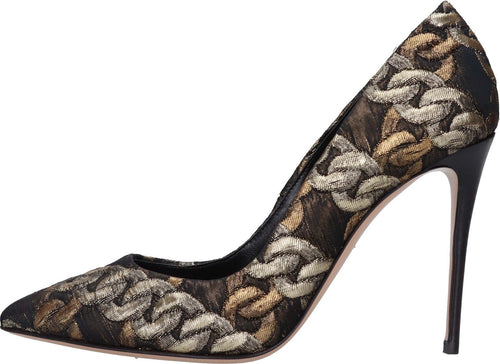 Casadei-Scarpe-con-Tacco-Oro-da-donna