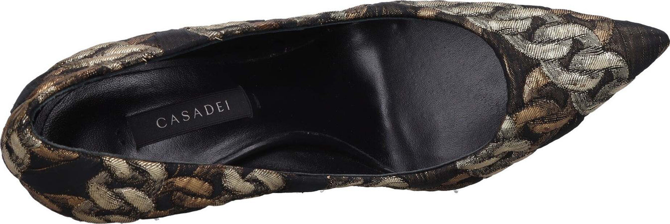Casadei-Scarpe-con-Tacco-Oro-da-donna