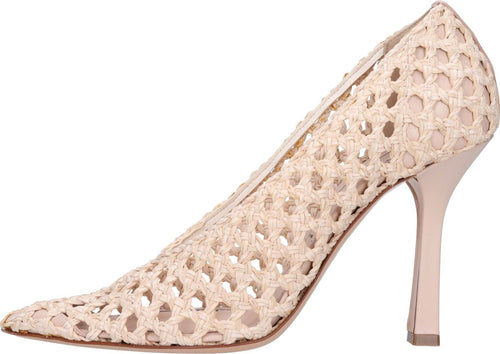 Casadei-Scarpe-con-Tacco-Panna-da-donna