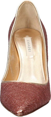 Casadei-Scarpe-con-Tacco-Rosa-Pailletes-da-donna