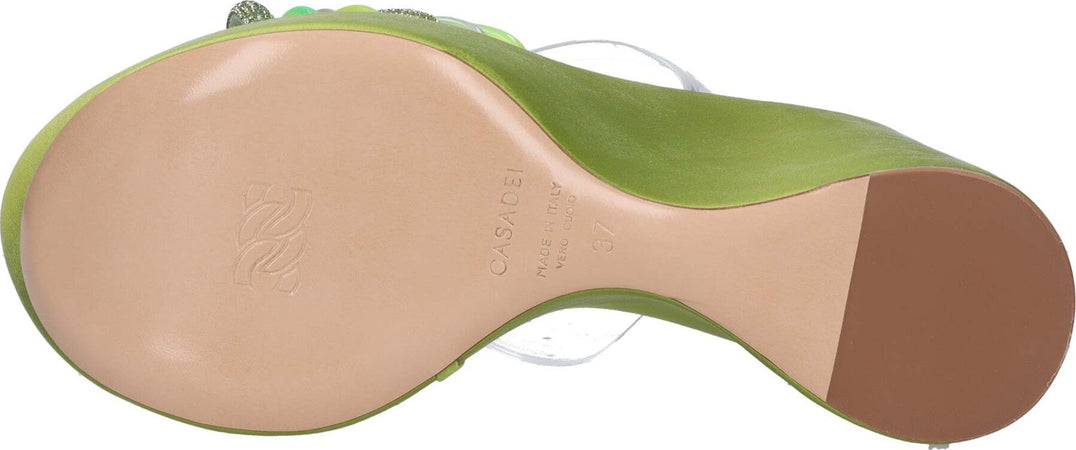 Casadei-Scarpe-con-Tacco-Verde-da-donna