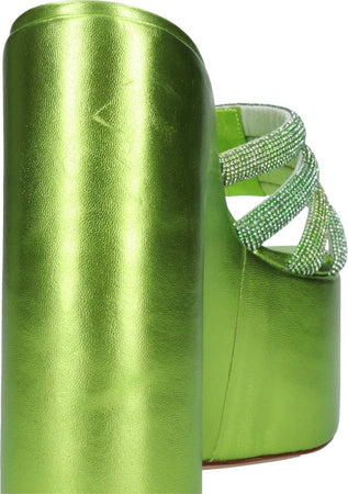 Casadei-Scarpe-con-Tacco-Verde-da-donna