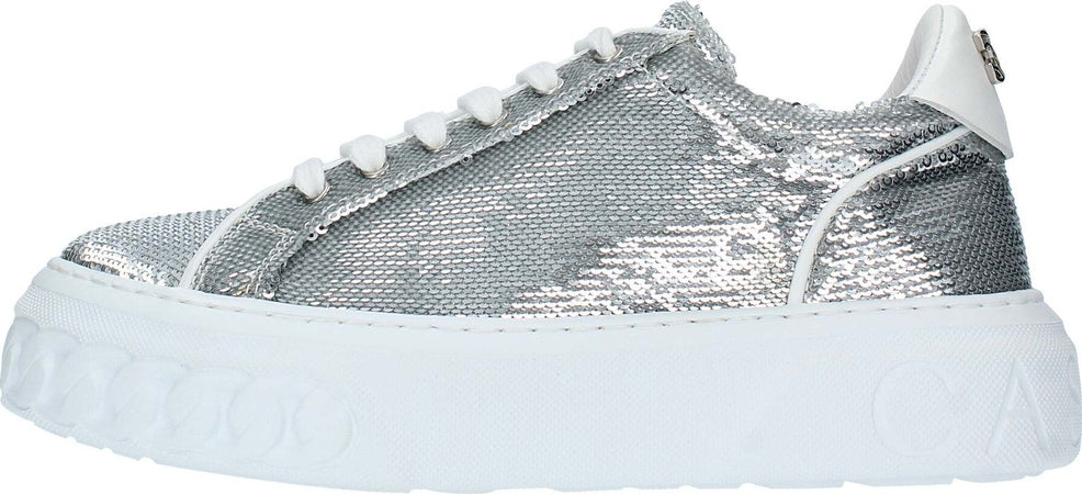 Casadei-Sneakers-Argento-da-donna