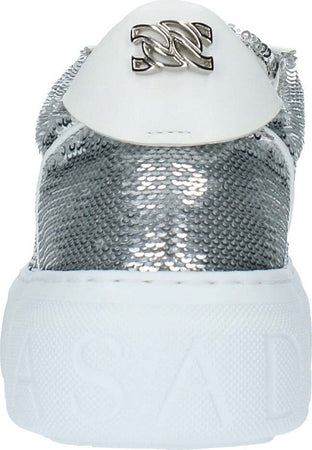 Casadei-Sneakers-Argento-da-donna
