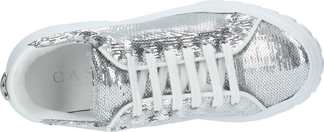 Casadei-Sneakers-Argento-da-donna