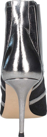 Casadei-Stivali-Argento-Nero-da-donna