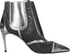 Casadei-Stivali-Argento-Nero-da-donna