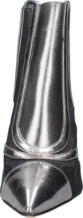 Casadei-Stivali-Argento-Nero-da-donna