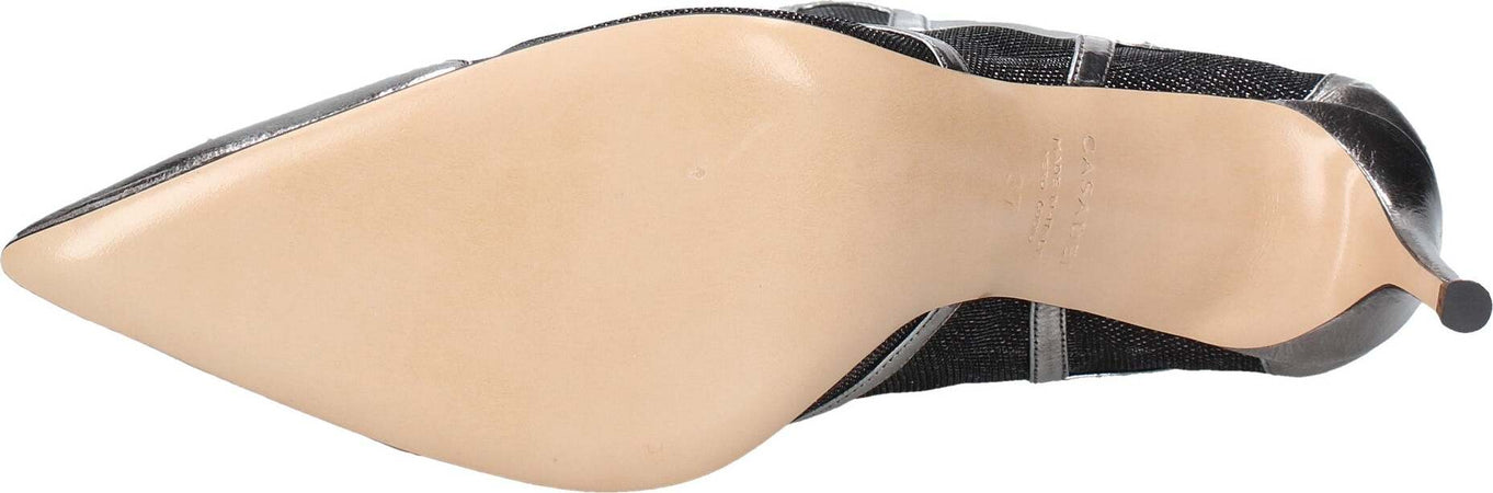 Casadei-Stivali-Argento-Nero-da-donna