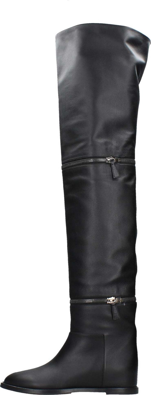 Casadei-Stivali-Nero-da-donna