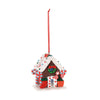 Pendente natalizio casetta per Albero di Natale con luce Led per decorazioni natalizie