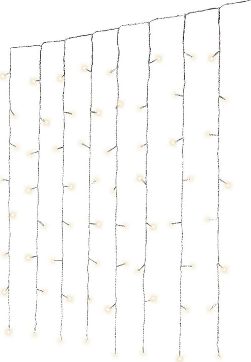 Cascata a LED a luce calda con cavo trasparente decorazione per esterno Casa e cucina/Decorazioni per interni/Addobbi e decorazioni per ricorrenze/Decorazioni natalizie/Luci natalizie/Catene luminose per interni MagiediNatale.it - Altamura, Commerciovirtuoso.it