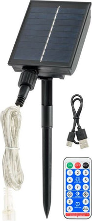 Cascata di luci 360 led bianco caldo Ø 5 mm con pannello solare per decorazioni natalizie h 110 cm Casa e cucina/Decorazioni per interni/Addobbi e decorazioni per ricorrenze/Decorazioni natalizie/Luci natalizie/Catene luminose per interni MagiediNatale.it - Altamura, Commerciovirtuoso.it