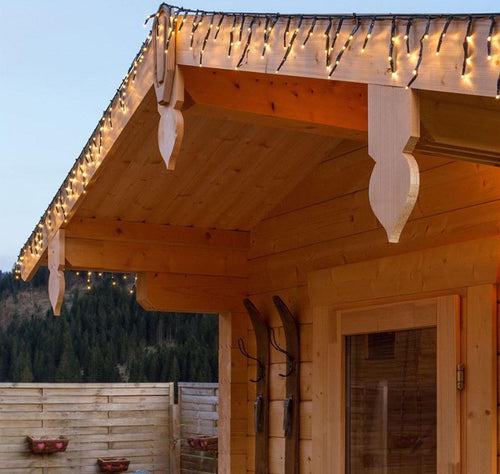 Cascata luce calda a led per esterno luci decorazione natale natalizie movimento 10 mt Casa e cucina/Decorazioni per interni/Addobbi e decorazioni per ricorrenze/Decorazioni natalizie/Luci natalizie/Catene luminose per interni MagiediNatale.it - Altamura, Commerciovirtuoso.it