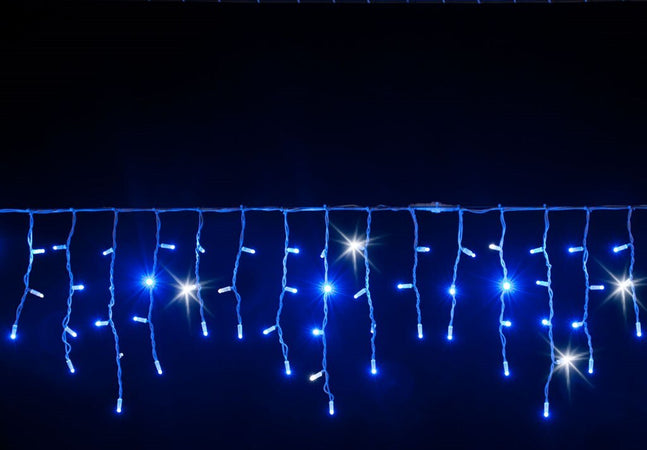 Cascata luce fredda blu e bianco con maxi led per interno ed esterno decorazione natalizia Casa e cucina/Decorazioni per interni/Addobbi e decorazioni per ricorrenze/Decorazioni natalizie/Luci natalizie/Catene luminose per interni MagiediNatale.it - Altamura, Commerciovirtuoso.it