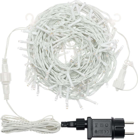 Cascata luci con led per esterno decorazione natalizie 320 cm Casa e cucina/Decorazioni per interni/Addobbi e decorazioni per ricorrenze/Decorazioni natalizie/Luci natalizie/Catene luminose per interni MagiediNatale.it - Altamura, Commerciovirtuoso.it