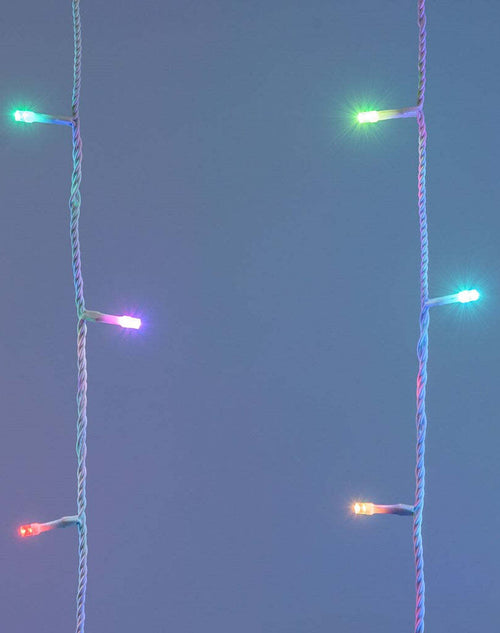 Cascata luminosa stalattite Crazy RGB con 180 led multicolor ad effetto flash per esterno Casa e cucina/Decorazioni per interni/Addobbi e decorazioni per ricorrenze/Decorazioni natalizie/Luci natalizie/Catene luminose per interni MagiediNatale.it - Altamura, Commerciovirtuoso.it