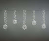 Cascata stalattite decorata cristalli di neve luminosi con led a luce fredda per esterno e interno Casa e cucina/Decorazioni per interni/Addobbi e decorazioni per ricorrenze/Decorazioni natalizie/Luci natalizie/Catene luminose per interni MagiediNatale.it - Altamura, Commerciovirtuoso.it