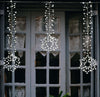 Cascata stalattite decorata cristalli di neve luminosi con led a luce fredda per esterno e interno Casa e cucina/Decorazioni per interni/Addobbi e decorazioni per ricorrenze/Decorazioni natalizie/Luci natalizie/Catene luminose per interni MagiediNatale.it - Altamura, Commerciovirtuoso.it