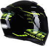 Casco Jet Moto Integrale Rapid Street Unisex Adulto Omologato Valentino Rossi 46 Tg XL