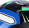 Casco Jet Moto Integrale Rapid Street Unisex Adulto Omologato Valentino Rossi 46 Tg XL