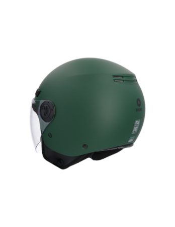 Shiro - Casco jet Kioto verde matt XL