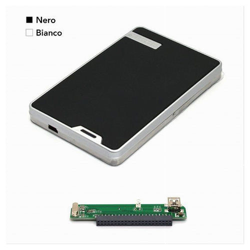 Case Box Esterno Per Hard Disk Drive Hdd Da Usb 2.0 Ide Custodia Esterna Id-2.0