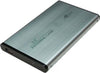 Case-Box-In-Alluminio-Per-Hard-Disk-Esterno-Ide-2.5-Con-Usb-2.0-Custodia-Hdd