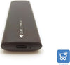 Case Esterno per SSD M.2 NVMe Usb 3.1 Type C con Cavo USB-C in Metallo Driver Free Plug & Play Alta Velocità NGFF