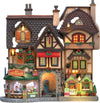 Case sul fiume, edificio luminoso per villaggio di Natale in Poliresina‎ Casa e cucina/Decorazioni per interni/Addobbi e decorazioni per ricorrenze/Decorazioni natalizie/Oggettistica MagiediNatale.it - Altamura, Commerciovirtuoso.it
