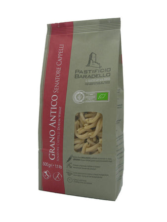 Casarecce - Grano antico Senatore Cappelli - 350 gr - Pastificio Baradello
