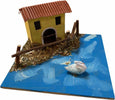 Casetta con animali per presepe natalizio capanna da 15 x 15 x 11 cm Casa e cucina/Decorazioni per interni/Addobbi e decorazioni per ricorrenze/Decorazioni natalizie/Presepi/Statuine e fondali per il presepe MagiediNatale.it - Altamura, Commerciovirtuoso.it