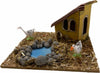 Casetta con animali per presepe natalizio capanna da 15 x 15 x 11 cm Casa e cucina/Decorazioni per interni/Addobbi e decorazioni per ricorrenze/Decorazioni natalizie/Presepi/Statuine e fondali per il presepe MagiediNatale.it - Altamura, Commerciovirtuoso.it