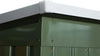 Casetta-da-Giardino-in-Acciaio-con-Doppia-Porta-Scorrevole-e-Prese-d'Aria,-213x130x173-cm,-Verde-HF3845-390HF3
