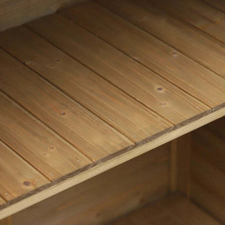 Casetta-da-Giardino-in-Legno-di-Abete-con-Tetto-in-Bitume-Impermeabile,-87x46.5x96.5cm-ZX5845-248ZX5