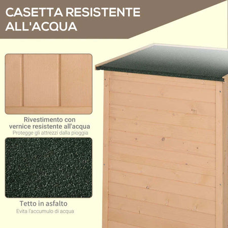 Casetta-da-Giardino-in-Legno-di-Abete-Impermeabile,-Capanno-Attrezzi-da-Esterno-75x56x115cm-SD1845-292SD1