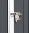 Casetta-da-Giardino-Porta-Attrezzi-in-Acciaio-Zincato-e-PP-con-Finestra,-259x172x222-cm,-Grigia-e-Bianca-FG6845-331V03CGFG6