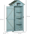 Casetta-da-Giardino-Porta-Attrezzi-in-Legno-con-3-Ripiani,-77x54.2x179cm,-Blu-ZX4845-209V01BUZX4