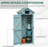 Casetta-da-Giardino-Porta-Attrezzi-in-Legno-con-3-Ripiani,-77x54.2x179cm,-Blu-ZX4845-209V01BUZX4